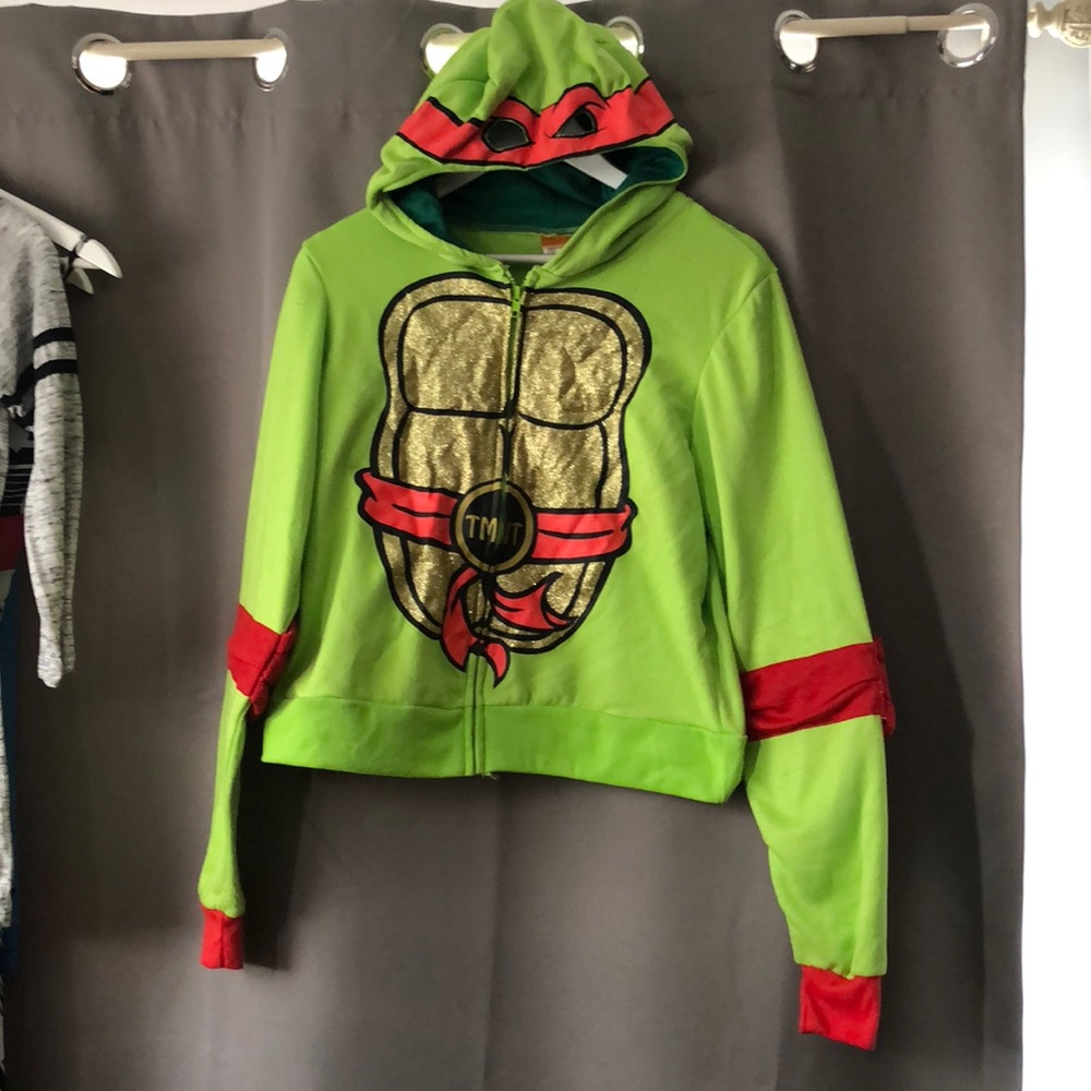 Ninja Turtle Hoodie Sz Large
